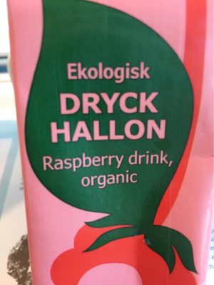 Dryck Hallon , Raspberry Drink, Organic