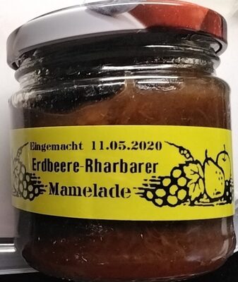 Erdbeere-Rhabarber-Marmelade
