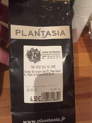 The noir bio au cafe