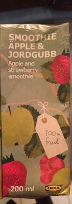 Smoothie Apple & Jordgubb