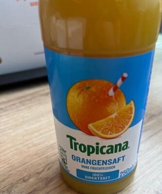 Orangensaft ohne Fruchtfleisch