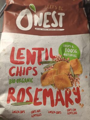 Lentil chips rosemary