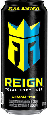 Suplemento Alimentar Líquido Lemon Hdz Zero Açúcar Reign Lata 473ml