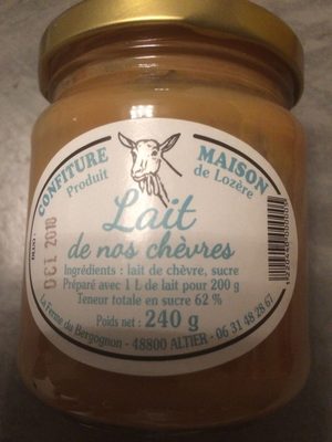 Lait de nos Chèvres