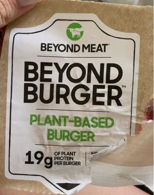 Beyond burger front packaging