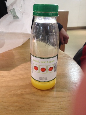 be happy  jus d'orange 25 cl