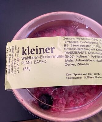 Waldbeer-Birschermuesli