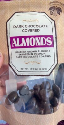 Dark chocolate covered almonds