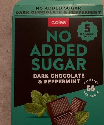 Dark chocolate & peppermint