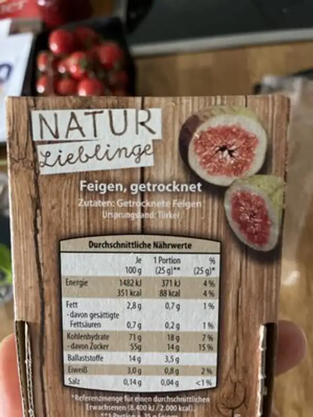 Unknown ingredients label