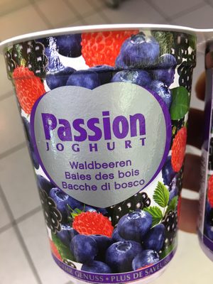 Passion joghurt baies des bois