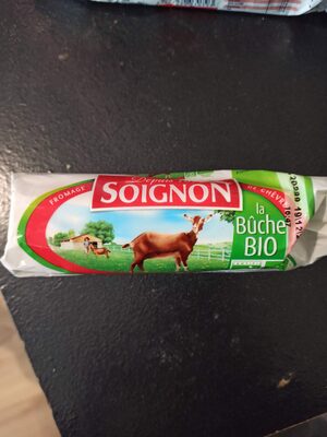 Bûche bio front packaging