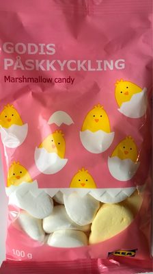Godis paskkyckling front packaging