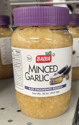 Minced garlic