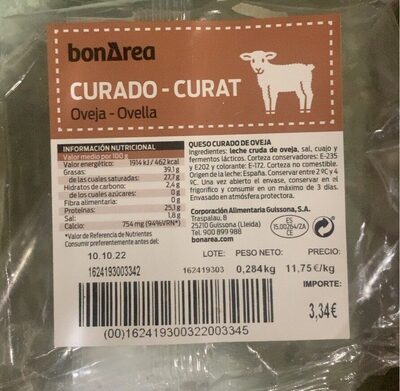 Queso curado de oveja
