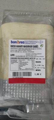 Queso Havarti Madurado Danés