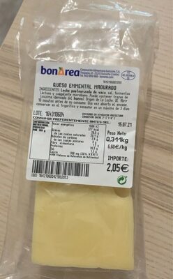 Queso emmental madurado