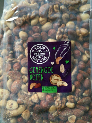 Mixed nuts front packaging