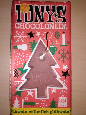 Fairtrade-Vollmilchschockolade mit Glühweingeschmack