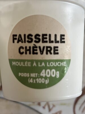 Faisselle chèvre front packaging