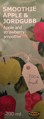 Smoothie Äpple & Jorgubb