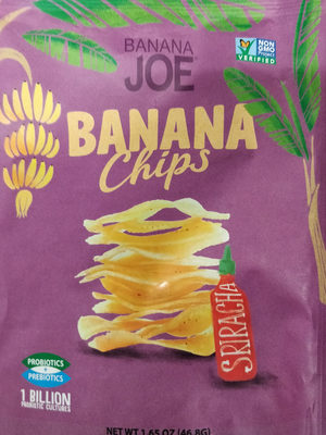 Banana Chips front packaging