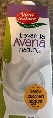 Bevanda avena front packaging