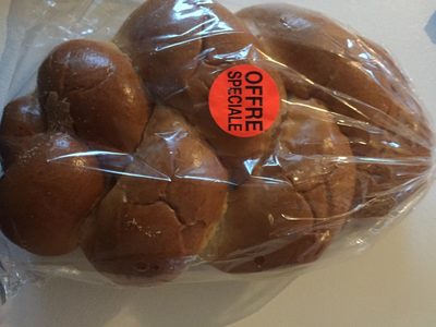 Brioche nature leclerc front packaging