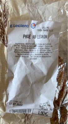 Pave au levain