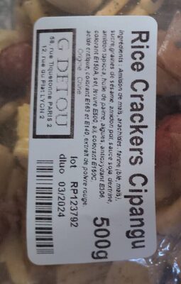 Rice crackers cipangu