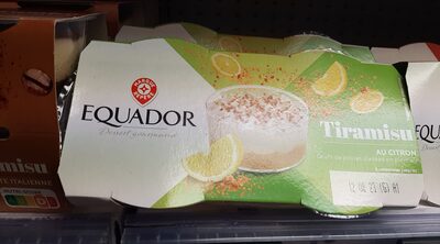 Tiramisu citron equador