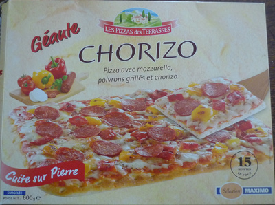 Pizza Géante Chorizo