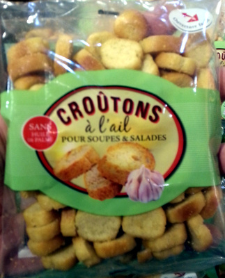 Croûtons à l'ail pour soupes & salades