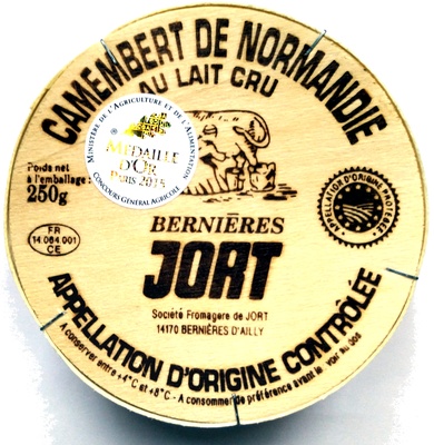 Camembert de Normandie AOP au lait cru
