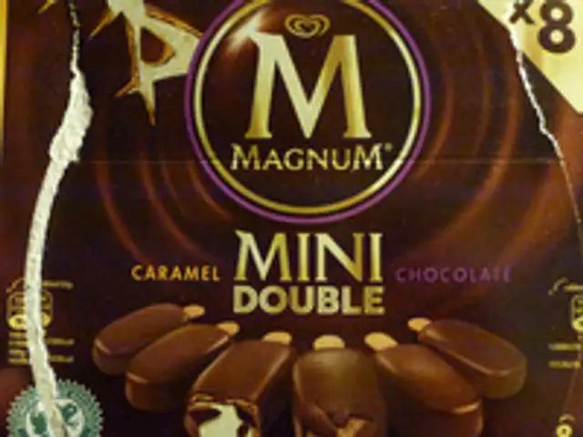 Magnum Mini Double Caramel et Mini Double Chocolat