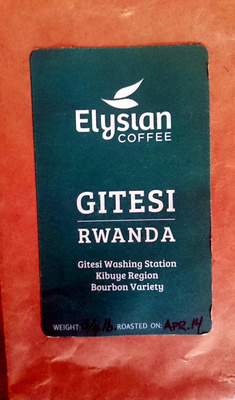 Café Gitesi Rwanda - Elysian Coffee