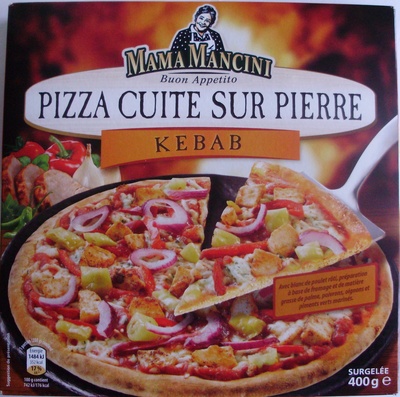 Pizza Cuite sur Pierre Kebab