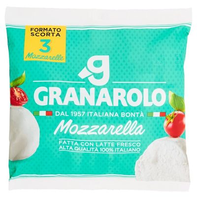 Granarolo Mozzarella Alta Qualità - Formato scorta front packaging