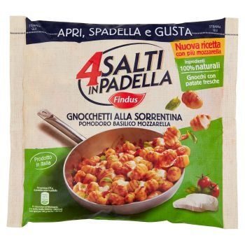 4 salti in padella gnocchetti alla sorrentina Piatti pronti surgelati  nutrition facts table