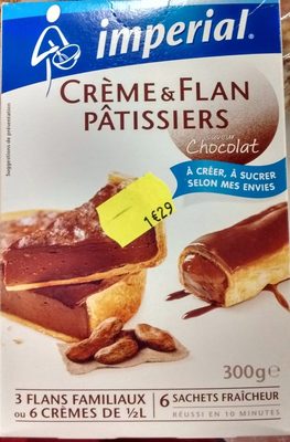 Crème & Flan Pâtissiers saveur Chocolat
