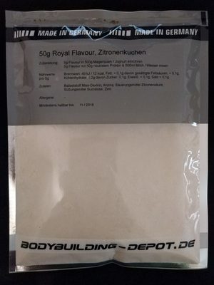 Royal Flavour Zitronenkuchen front packaging