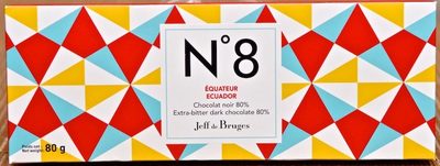 N°8 Équateur Noir 80%