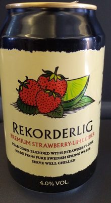 Premium Strawberry-Lime Cider