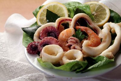 Cocktail de la mer fariné