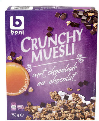 BONI (COLRUYT) Crunchy muesli au chocolat