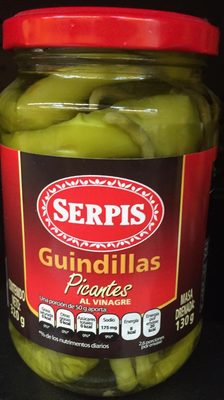 Serpis Guindillas picantes al vinagre front packaging
