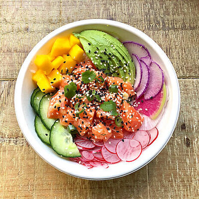Poké Saumon Oahu