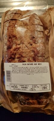 Pain batard aux noix