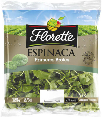 Espinaca primeros brotes