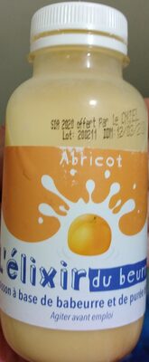 Boisson lactée à l'abricot